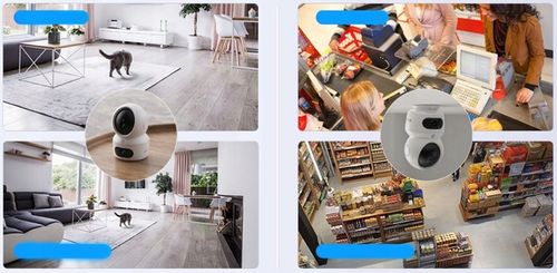 Kamera obrotowa EZVIZ H7c Dual 2K+ 2x 4Mpx AutoTracking Detekcja Aplikacja na Arena.pl