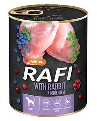 Rafi Pies Królik puszka 800g na Arena.pl