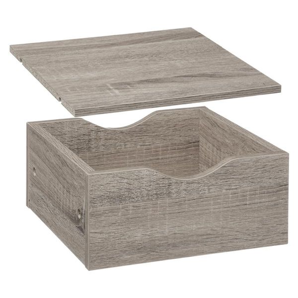 Szuflada + półka do regału Kali szara zdjęcie 1