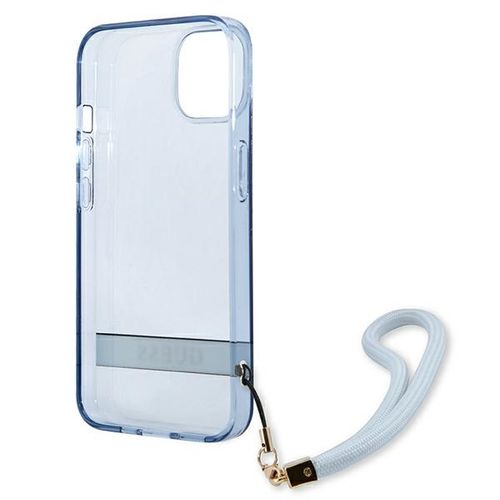 Etui Guess do iPhone 15, iPhone 14, iPhone 13, Niebieski na Arena.pl