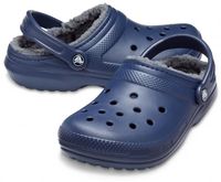 Damskie Ocieplane Klapki Buty Chodaki Crocs Classic Lined Clog 37-38