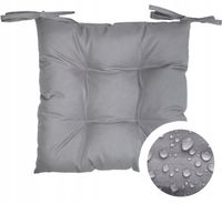 PODUSZKA WODOODPORNA NA KRZESŁO Z TROCZKAMI 40X40 - kolory do wyboru