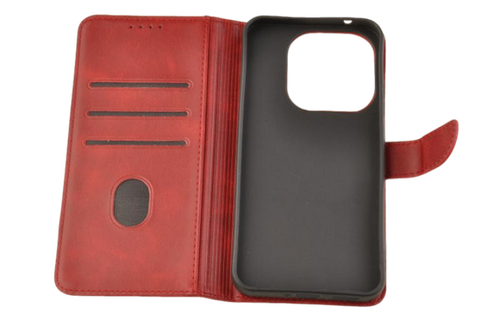 Etui portfel Wallet do Xiaomi 15T czerwony na Arena.pl