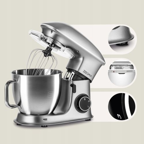 ROBOT Kuchenny Planetarny MIKSER 2200W XXL Duży Misa 6,5l 3 Końcówki na Arena.pl