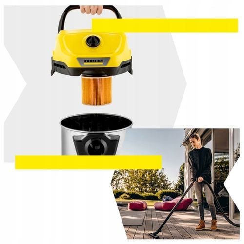 Odkurzacz uniwersalny do auta Karcher WD 3 S-17/6/20 Car 1000 W na Arena.pl