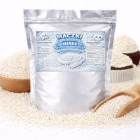 Maczki Cukrowe Białe - posypka do tortów deserów gofrów i naleśników 50g