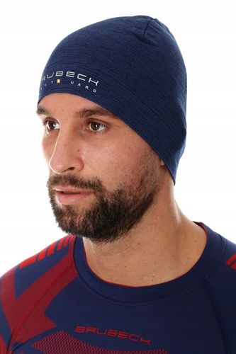CZAPKA TERMOAKTYWNA WEŁNIANA MERINO BRUBECK L/XL na Arena.pl