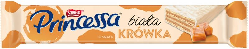 PRINCESSA Biała Krówka 40g zdjęcie 1