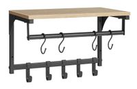 Półka z Wieszakami - sonoma - LCR103B11