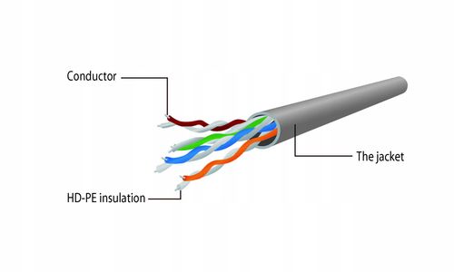 Kabel Lan sieciowy ethernet patchcord utp 30m kat5 na Arena.pl