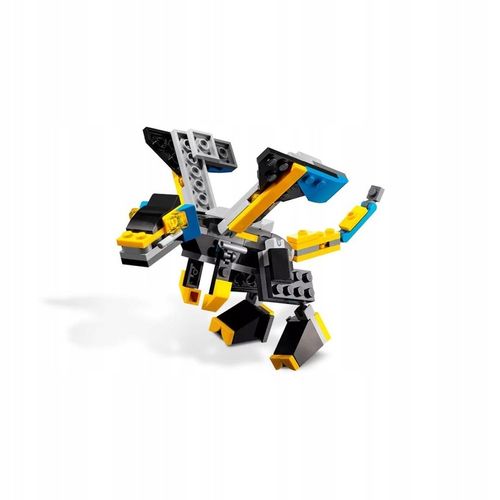LEGO 3 w 1 - Super Robot, Samolot lub Smok (31124) na Arena.pl
