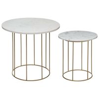 Zestaw 2 stolików Garance