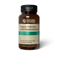 Hops and Valerian with Passionflower (100 kaps.) Nature's Sunshine