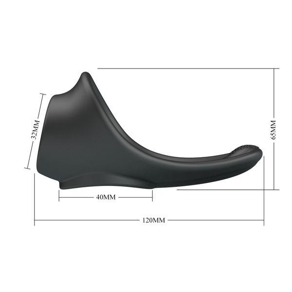 Crazy Bull Zadok Silicone Cock & Ball Ring zdjęcie 7