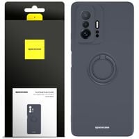 ETUI SILIKONOWE SPACECASE RING CASE DO XIAOMI MI 11T / 11T PRO + SZKŁO