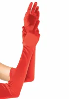 leg avenue extra long satynowe rękawiczki wieczorowe 60 cm czarne
