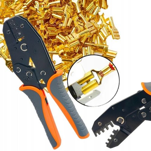 ZESTAW ZACISKARKA PRASKA DO KABLI KONEKTORÓW SAMOCHODOWYCH XL 750 na Arena.pl