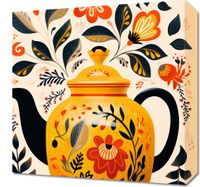 Obraz 40x40cm Wspomnienia z Herbaciarni