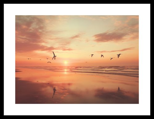 Plakat 35x25cm Spokojna Przystań na Arena.pl