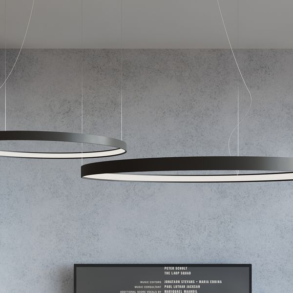 Żyrandol RIO 110 czarny LED 3000K zdjęcie 15