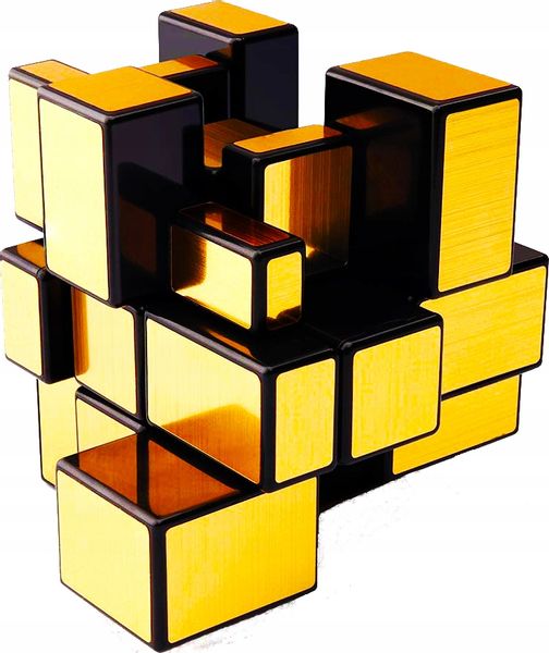 ORYGINALNA KOSTKA RUBIKA MoYu Mirror Gold 3x3x3 zdjęcie 4
