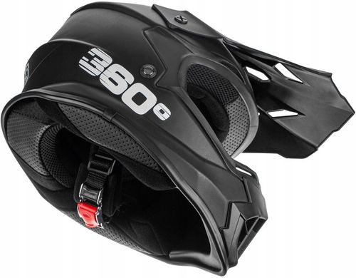 KASK MOTOCYKLOWY CROSS ENDURO ATV MTB NA QUADA HOMOLOGACJA 360° EVO2 XXS na Arena.pl