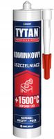 USZCZELNIACZ KOMINKOWY 280ML 1500C CZARNY - SIL DEK KOM