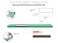 bestway dmuchana karimata materac adventurest 188 x 58,5 x 7,5 cm 69617