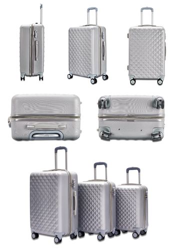 Walizka podróżna SOLID 18 SILVER na Arena.pl