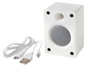 Głośnik Bluetooth OLD SCHOOL, biały