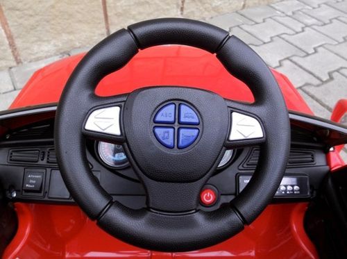 AUTO AUTKO NA AKUMULATOR 2XSILNIK CZERWONY na Arena.pl