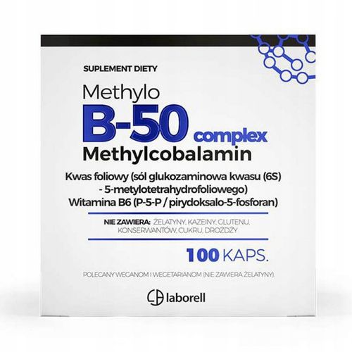 Laborell Methylo B-50 Complex 100 kapsułek na Arena.pl