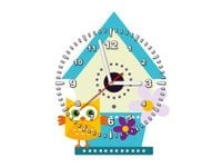 40X40CM ZEGAR SOWA PTASIEJ BUDCE OBRAZ