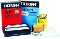 2X FILTRON KOMPLET FILTRÓW HYUNDAI ix35 1.7 CRDI KIA SPORTAGE III 1.7 CRDI