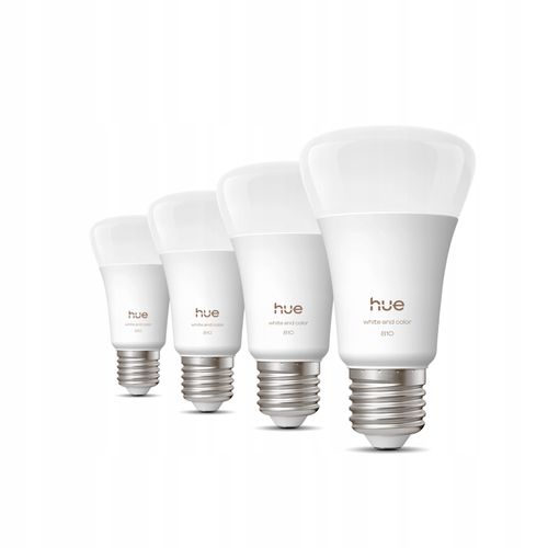 Inteligentna żarówka LED PHILIPS HUE 6W E27 Bluetooth, ZigBee (4 szt.) na Arena.pl