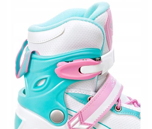 Rolki Regulowane RAVEN Lia Mint 30-33 Kółko LED na Arena.pl