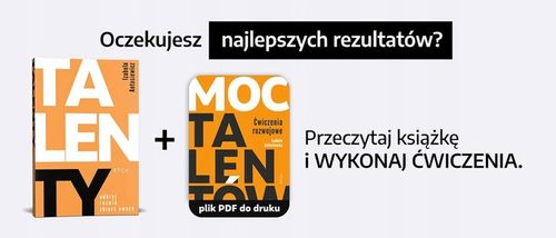 TALENTY książka + ĆWICZENIA Izabela Antosiewicz RTCK na Arena.pl