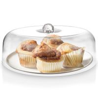 Klosz do Żywności Pokrywka Ochronna na Talerz Ciasto Kanapki Przekąski