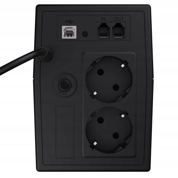 ZASILACZ AWARYJNY UPS 600VA 360W LCD + PROGRAM GC zdjęcie 2