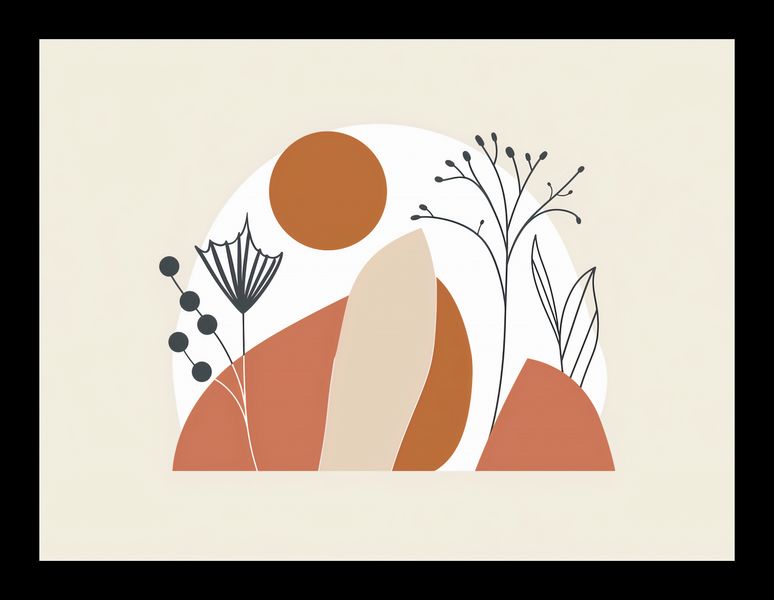 Plakat 20x15cm Organiczny Splot zdjęcie 2