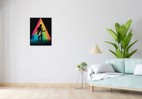 Plakat 50x65cm Pryzmat przez Gitarę na Arena.pl