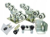 FULL ZESTAW wózek wózki rolki do bramy przesuwnej 80x80 , WÓZEK 9