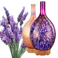 Nawilżacz powietrza aromaterapia dyfuzor zapachowy lampka nocna rgb