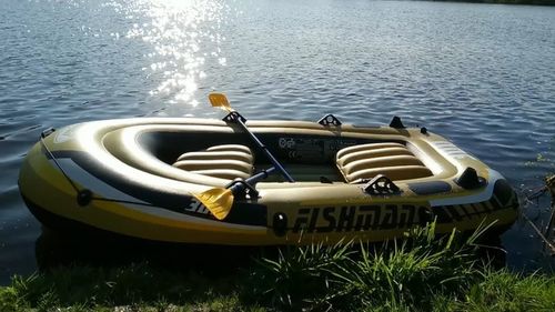 Łódź Ponton Rybacki Wędkarski Fishman - dla 3 osób na Arena.pl