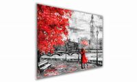 OBRAZ NA SZKLE PROSTOKĄTNY 60x40cm 065 Miłość w Londynie