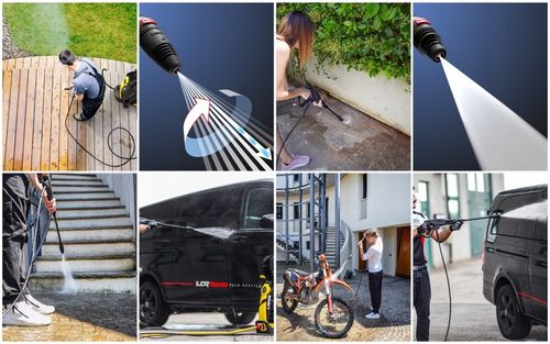 MYJKA CIŚNIENIOWA LVR4 180 BAR 2500W ZESTAW XL na Arena.pl