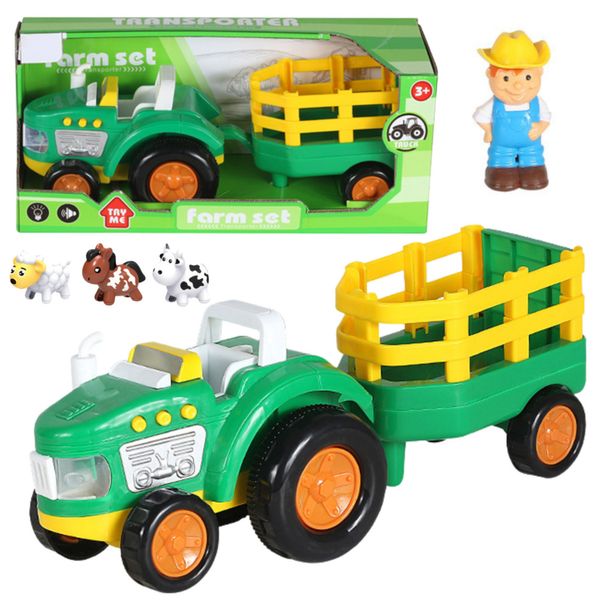 ND24_24739 Traktor Farmerski Dla Malucha Traktor zdjęcie 1