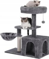 Drapak dla kota drzewo legowisko domek zabawka 80cm (F061)