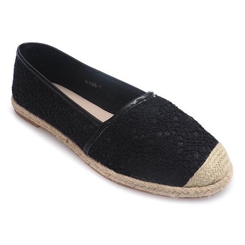 Balerinki Espadryle A168 Czarny r.41 na Arena.pl