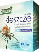 shot 50ml dwuskładnikowy środek owadobójczy na komary i kleszcze sumin